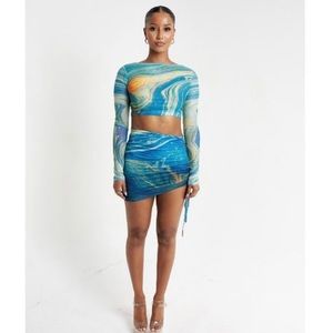 Farai London Serena set - cosmic blue